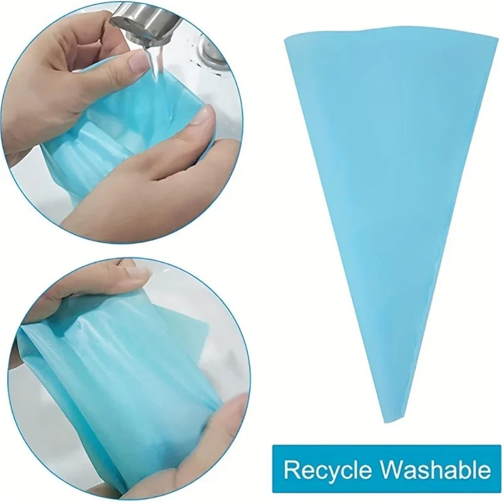 Kit de décoration gâteaux avec douilles à pâtisserie, embouts glaçage, clous et poches douille for la confection cupcakes biscuits - desserts faire soi-même pour la décoration de gâteaux(27 pcs)