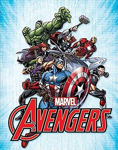 Marvel Avengers Assemble metal sign 420mm x 310mm (sf) : Amazon.co