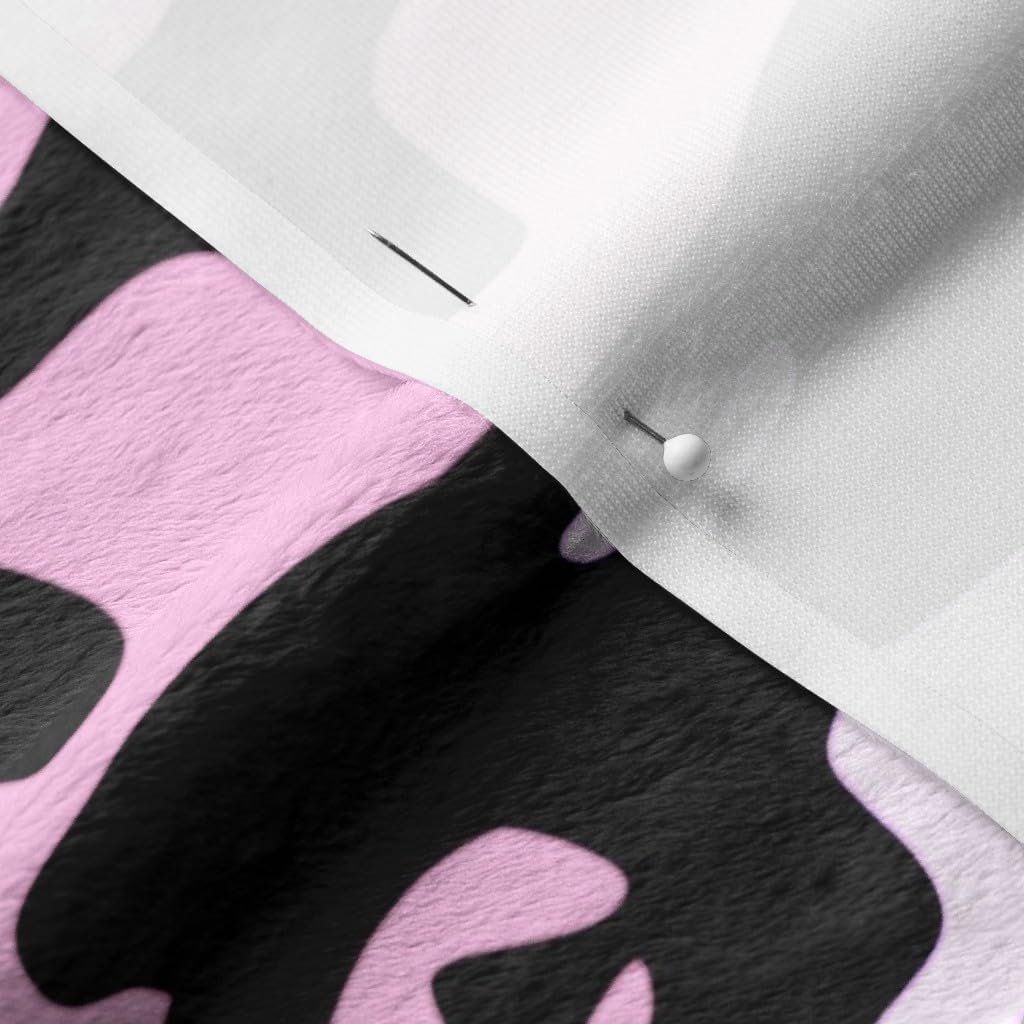 Spoonflower Fabric - Pink Camo Pattern Girly Camouflage Printed on Minky Fabric by The Yard - Sewing Baby Blankets Quilt Backing Plush