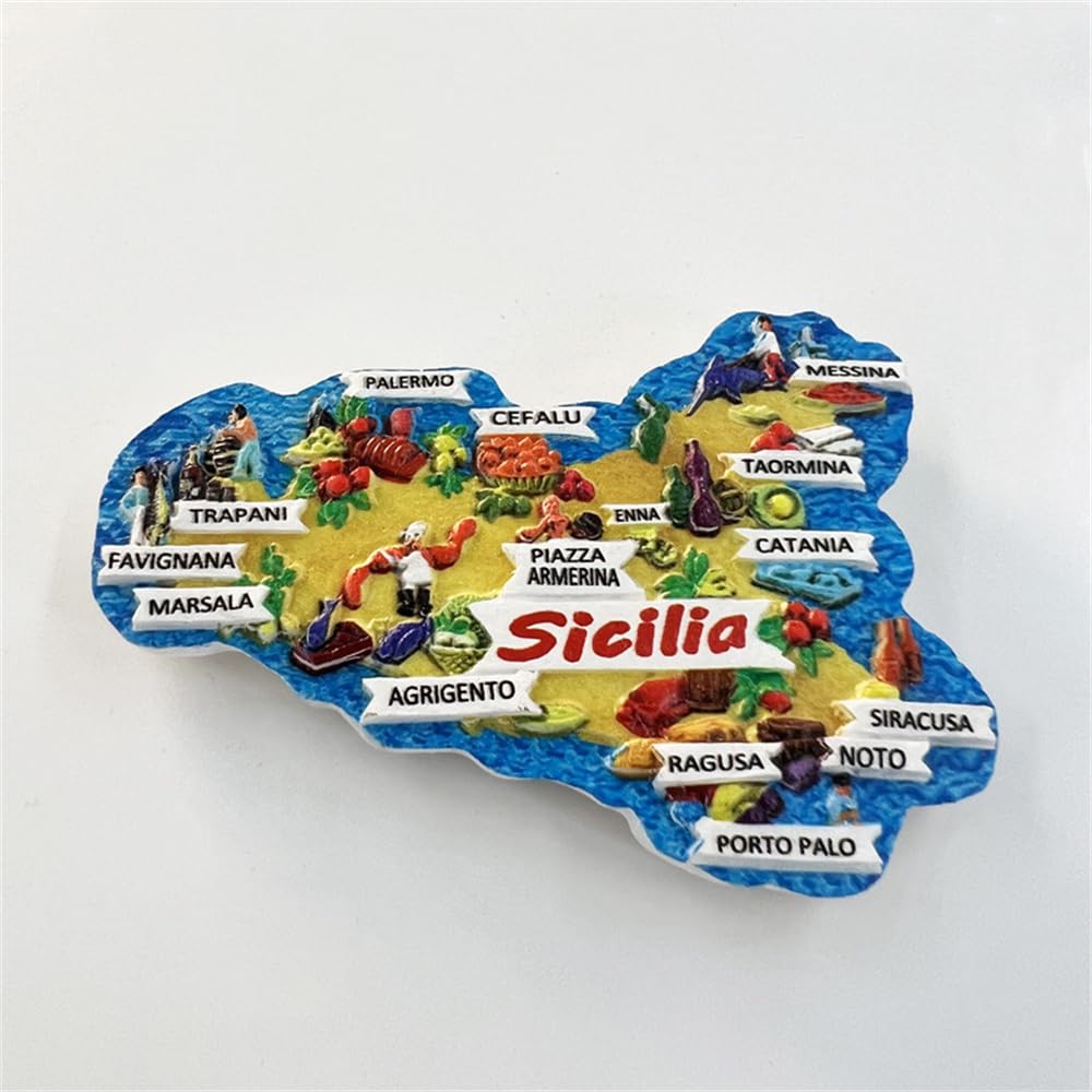 Limone Lago di Garda Italia Creativo Farfalla Magnete Frigorifero 3D Viaggio Souvenir Decorazione Frigo Decorazione Magnetica Sticker Craft Collection