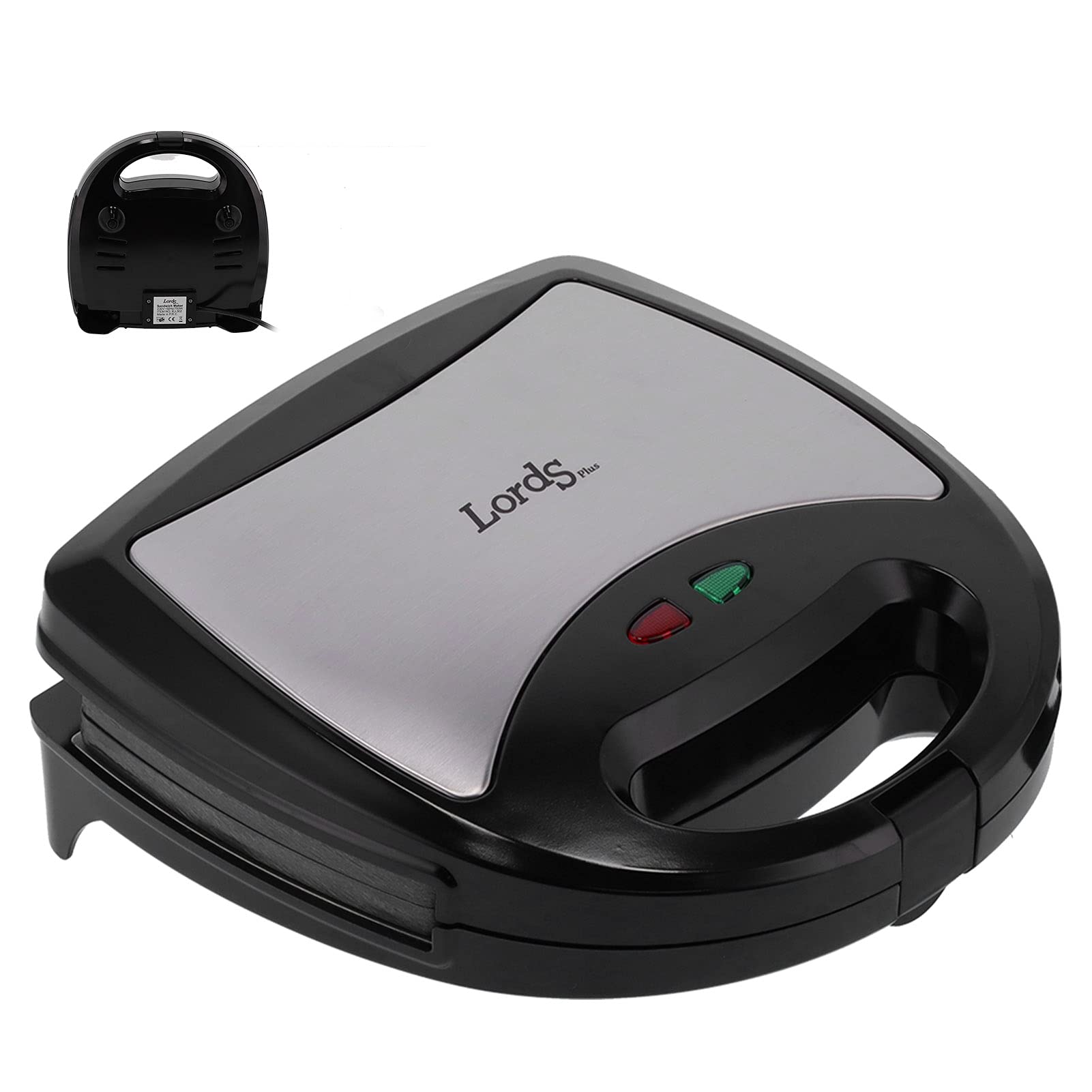 Sandwich Maker, Non‑Stick 750W Sandwich Grill 3‑in‑1 for Sandwich(Pink)-image-39