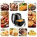 Air Fryer XL 6.8QT, 1800W Electric Hot Air Fryers Oven Oilless Cooker, LCD Digital Touchscreen, 8 Cooking Presets, Preheat & Nonstick Basket for Fast Healthier Fried Food