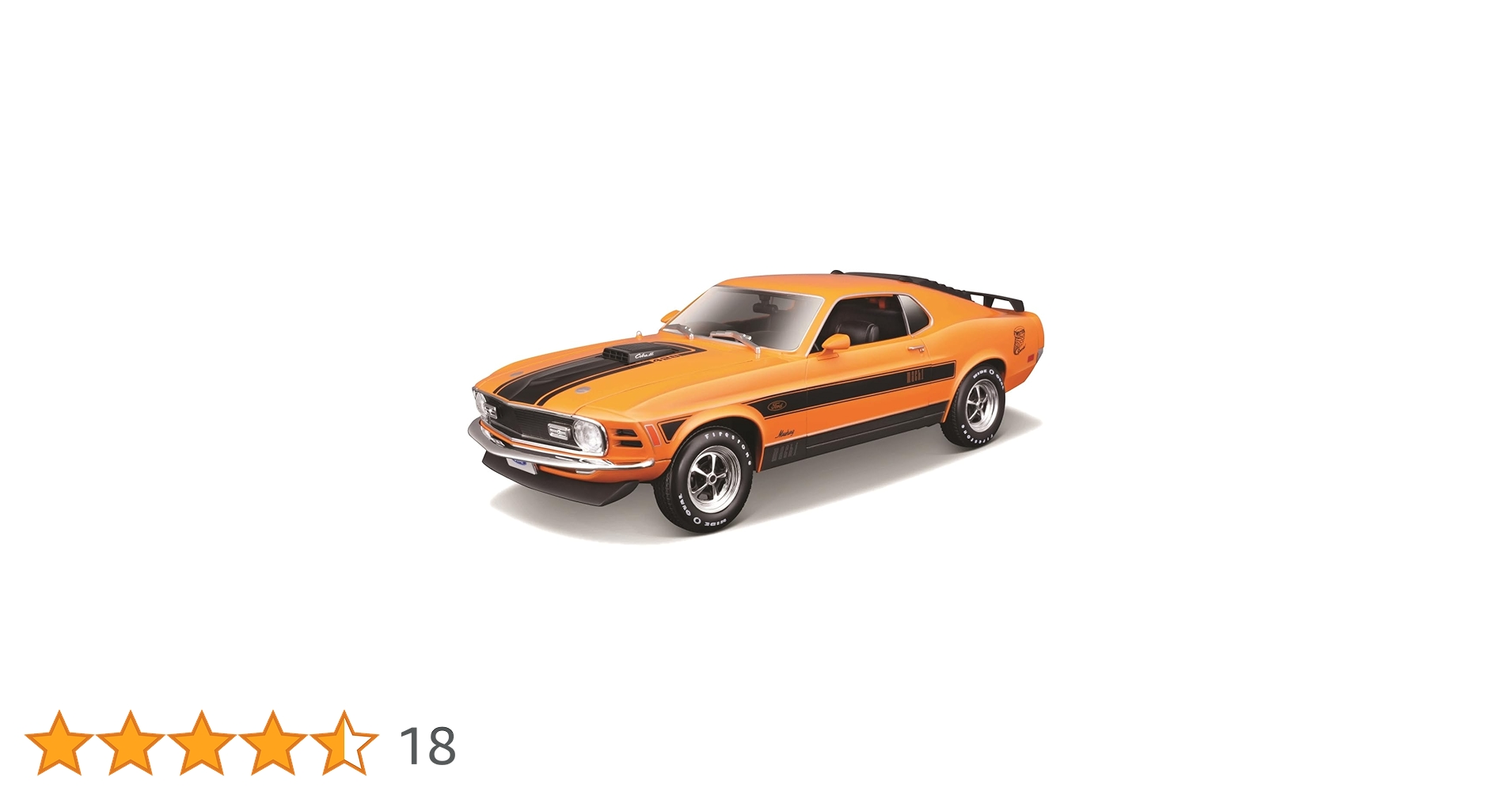 Maisto - 1/18 Scale Model Compatible With Ford Compatible With