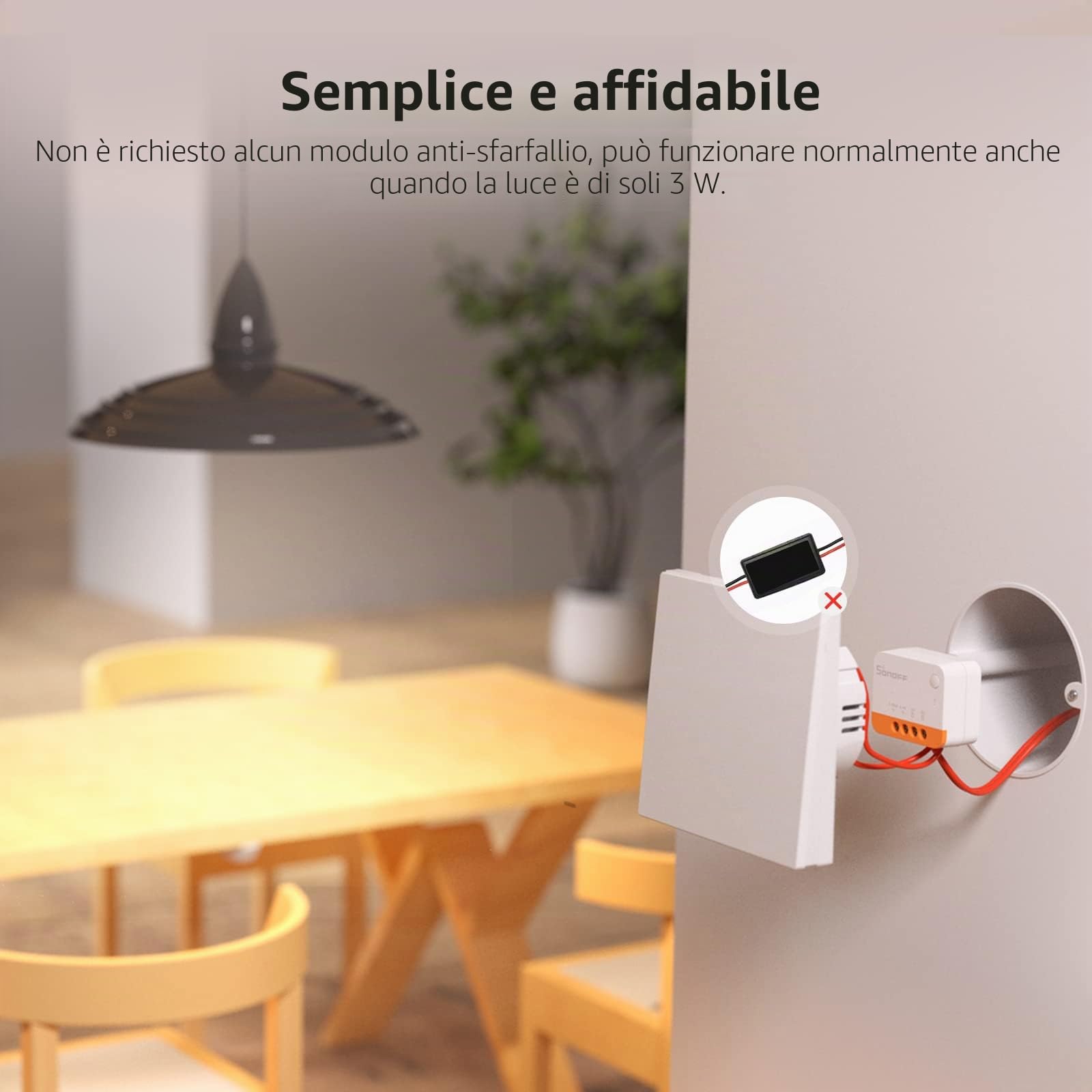 SONOFF ZBMINIL2 ZigBee Interruttore wireless (non richiede filo neutro), interruttore intelligente ZigBee a 2 vie,2 Pack, compatibile con Google Home, HA, richiede hub gateway ZigBee 3.0, 6A/1440W