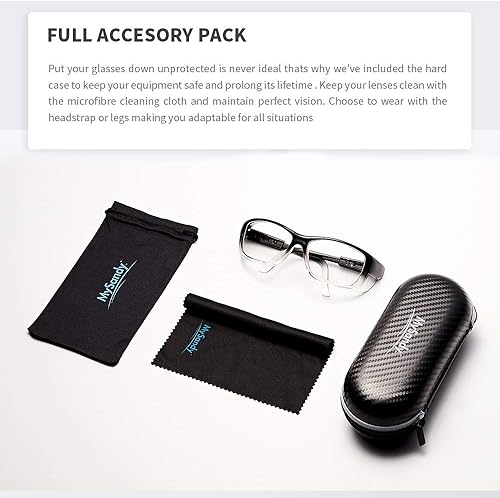 Miniatura 58 de Gafas de seguridad con certificación ANSI Z87.1, gafas protectoras antivaho e inastillables, gafas de seguridad ligeras para construcción, Negro