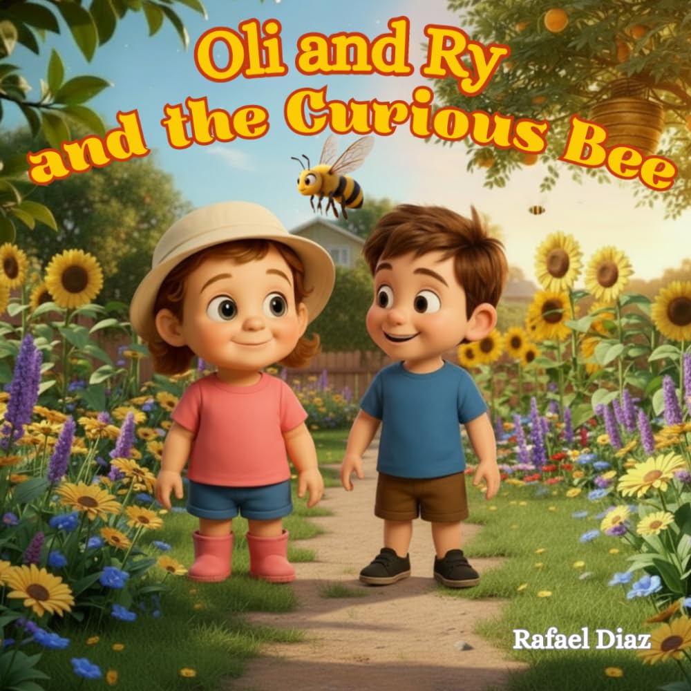 Oli and Ry and the Curious Bee: A Sweet Garden Adventure About Bees, Pollination, and How Nature Helps Flowers Grow
