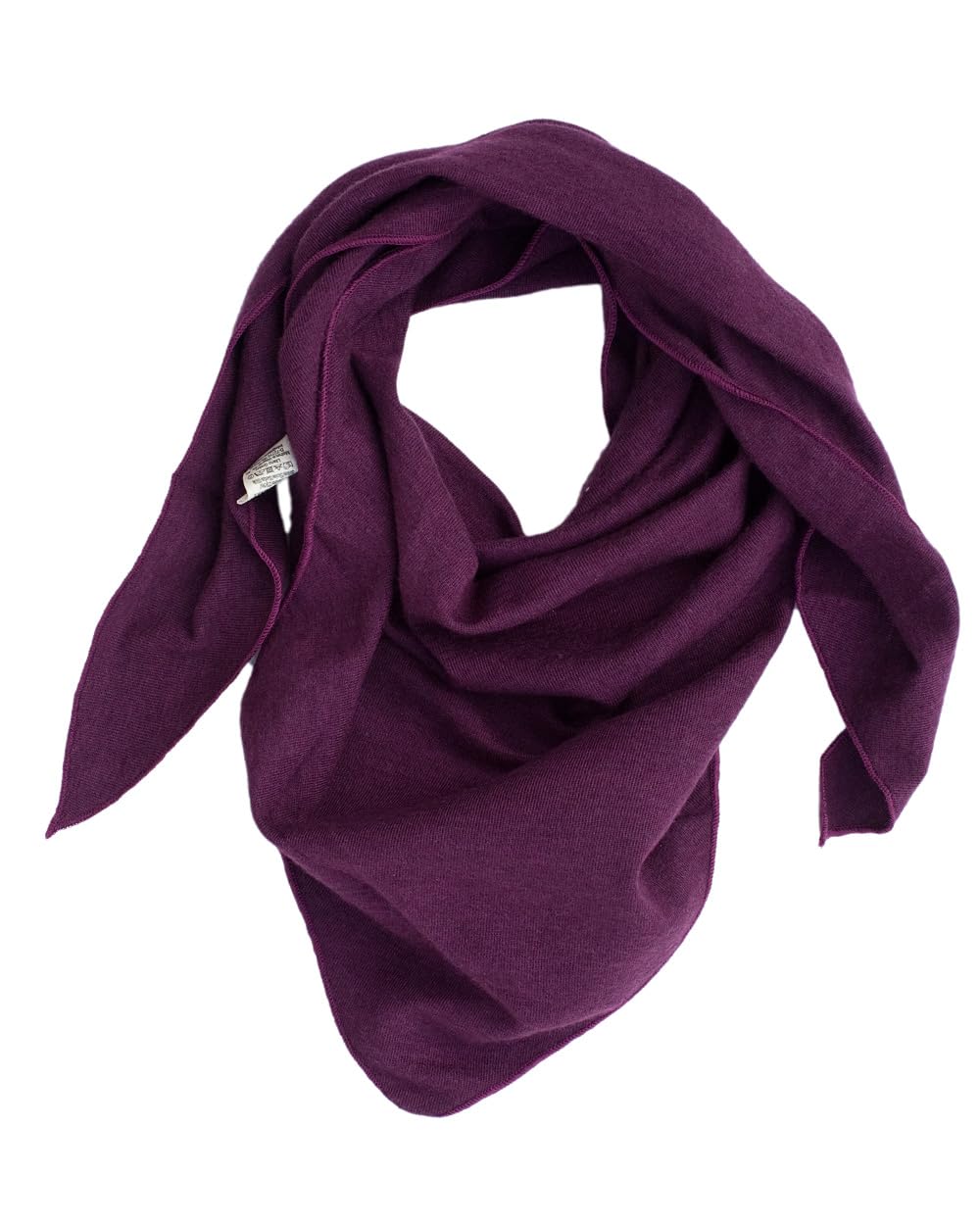Lilano, Foulard triangulaire, grand format, 70 % laine (kbT), 30 % soie, 210 g/m²