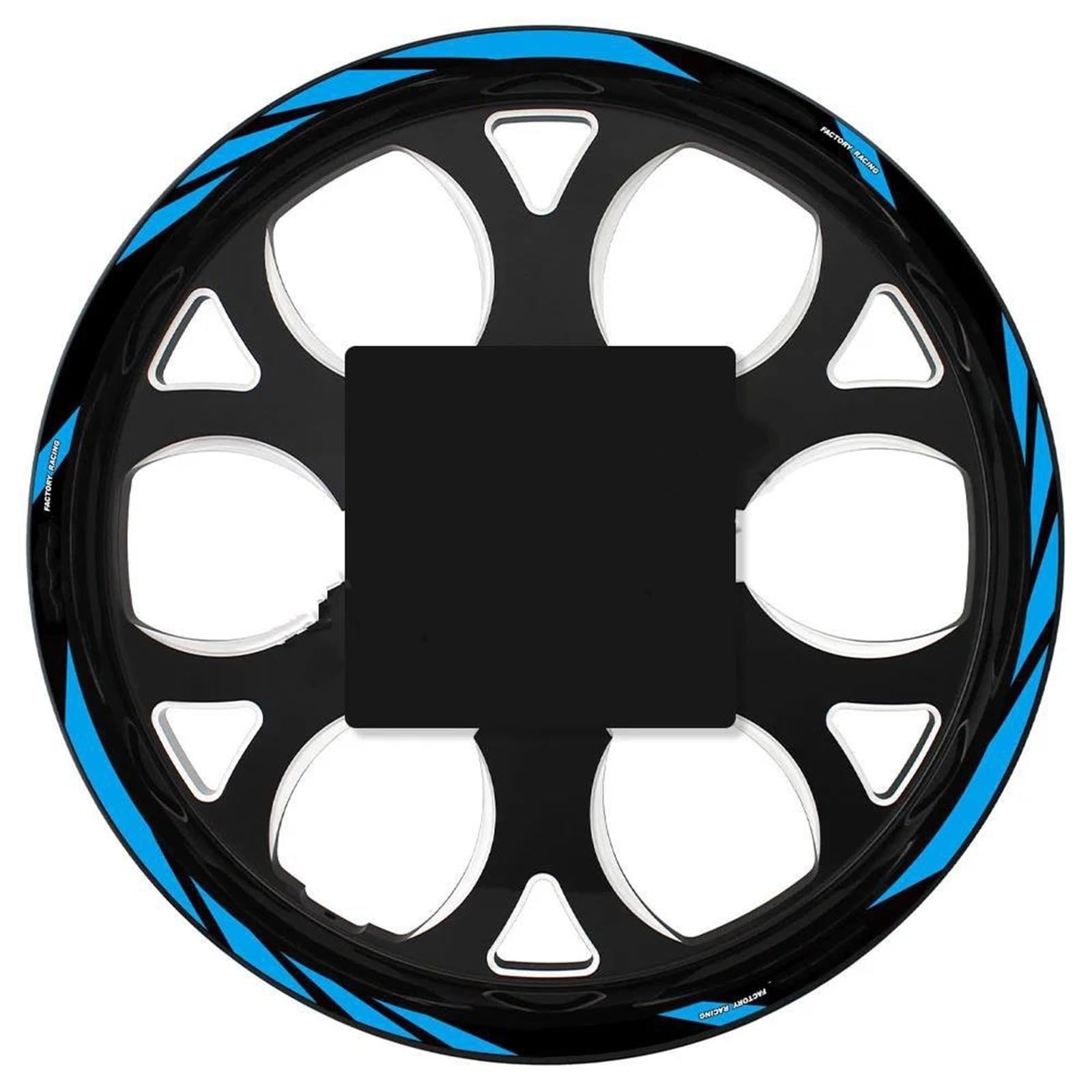 Motorcycle Reflective Wheel Stripe Sticker Set Waterproof Rim Decals for CBR 650R 600 RR 1000RR 650F 500R