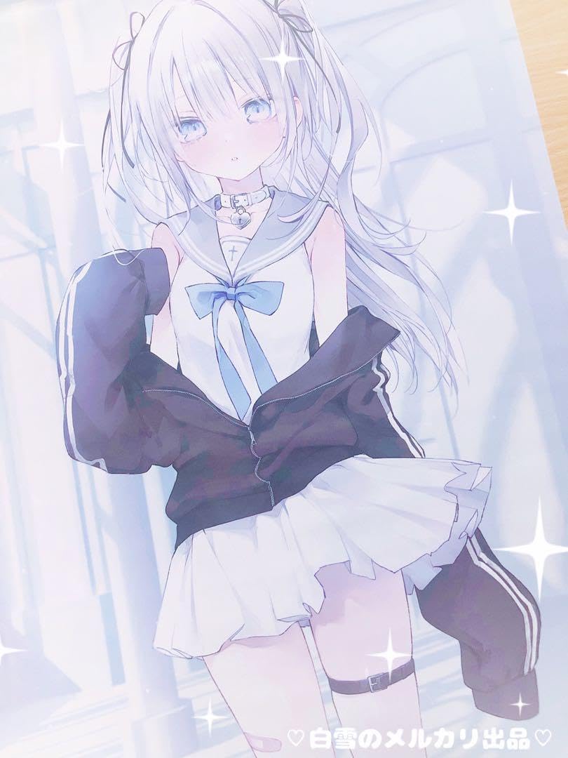 ましろしき オリジナルイラスト タペストリー 2種セット Amazon.co.jp: ましろしき みくろ タペストリー ?? 水色 グッズ ましろ