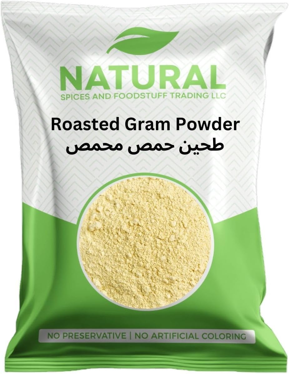 Naturals Roasted Gram Powder 2Kg (Sattu) – 100% Pure Sattu Rich in Protein |Freshly Packed in UAE