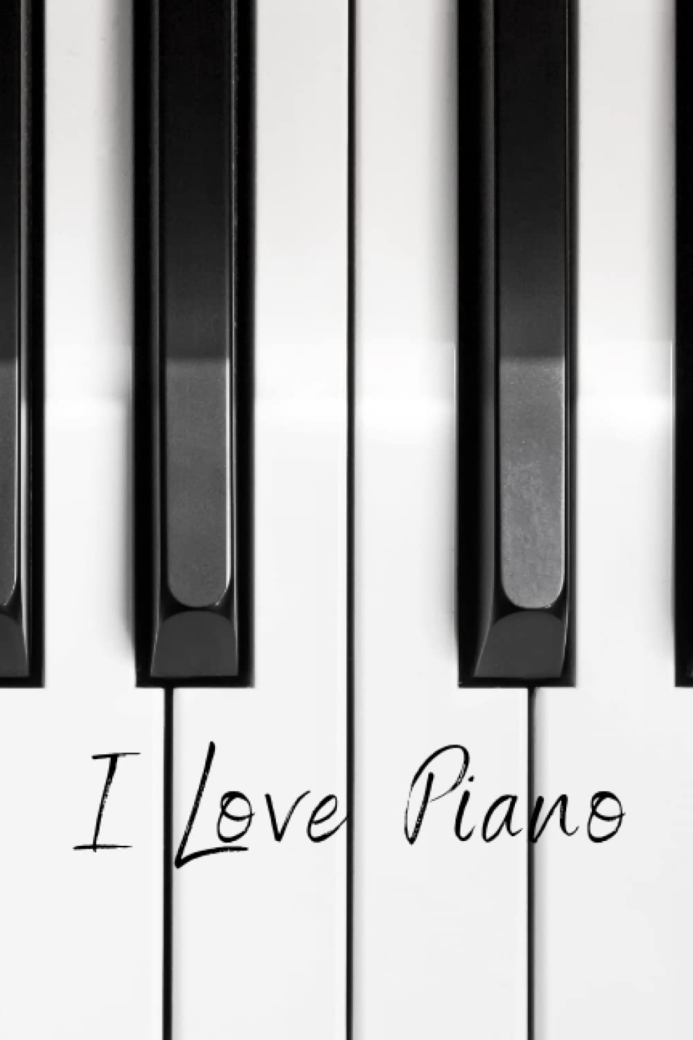 Piano Themed Notebook: A great gift for pianists and music lovers or musicians of any genre of music and anyone who likes to take notes and organise their life to get the most out of their time