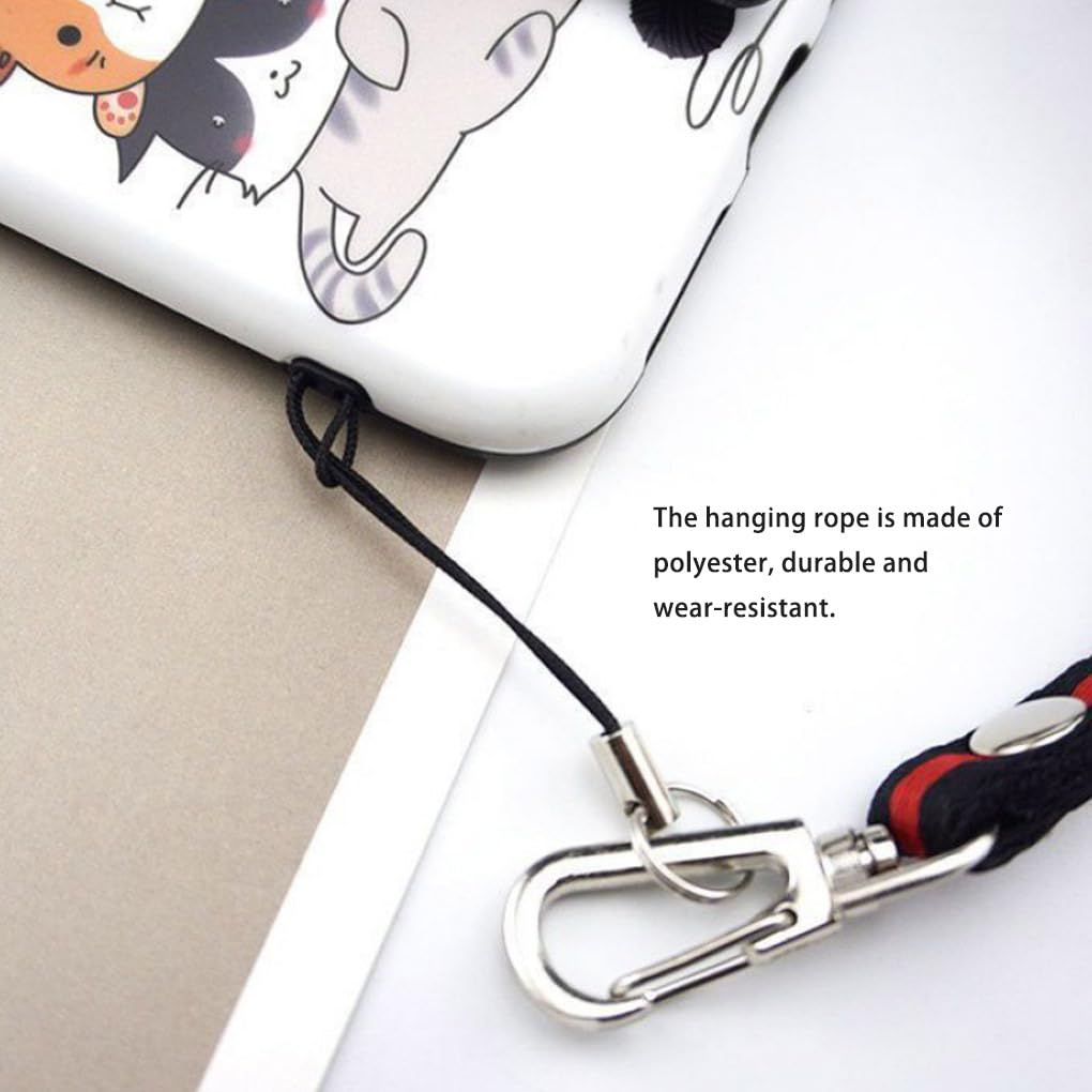 Smartphone Anti-perte lanière cordon dragonne porte-clés 10 pièces anneau support