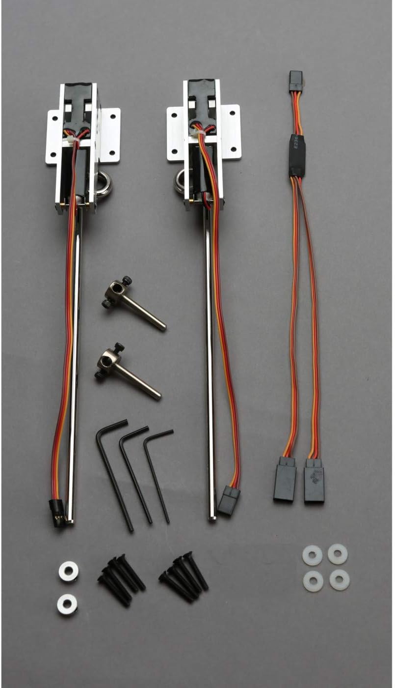 E-flite 60-120 81deg BF109 Strut Ready Main Elec Retract EFLG509 Wheels Gear Retracts & Accys