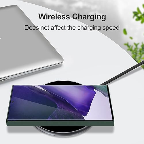 Miniatura 7 de GiiYoon Funda de silicona compatible con Samsung Galaxy Note 20 Ultra, funda de teléfono de cuerpo completo sedosa y suave al tacto con protección