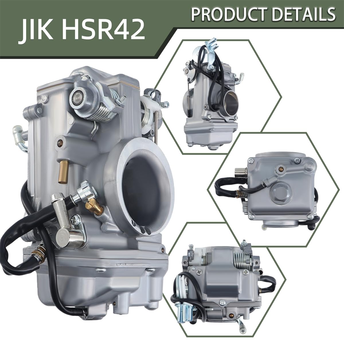 Amazon.com: Carburetor For HSR42 HSR 42mm TM42-6 Fit Harley Evo