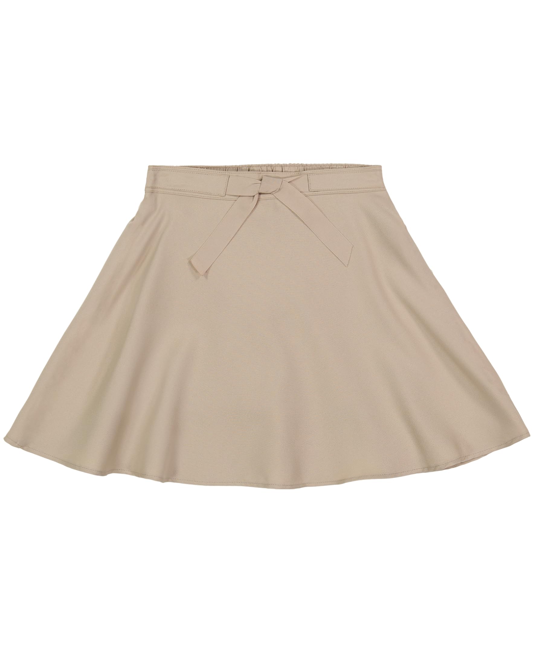 Izod Girls School Uniform Pull-on Scooter Skirt with Undershorts, Knit Waistband & Functional Pockets, Wrinkle Resistant