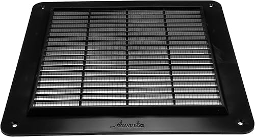 Miniatura 7 de Vent Systems 10 x 10 pulgadas - Cubierta de ventilación de aire - Negro - Rejilla de ventilación de aire - Cubierta de parrilla - Pantalla de