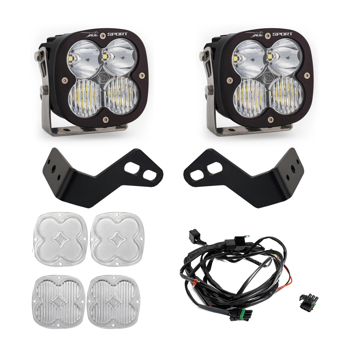 Baja Designs XL Sport LED A-Pillar Light Kit for Can-Am Maverick R UTV