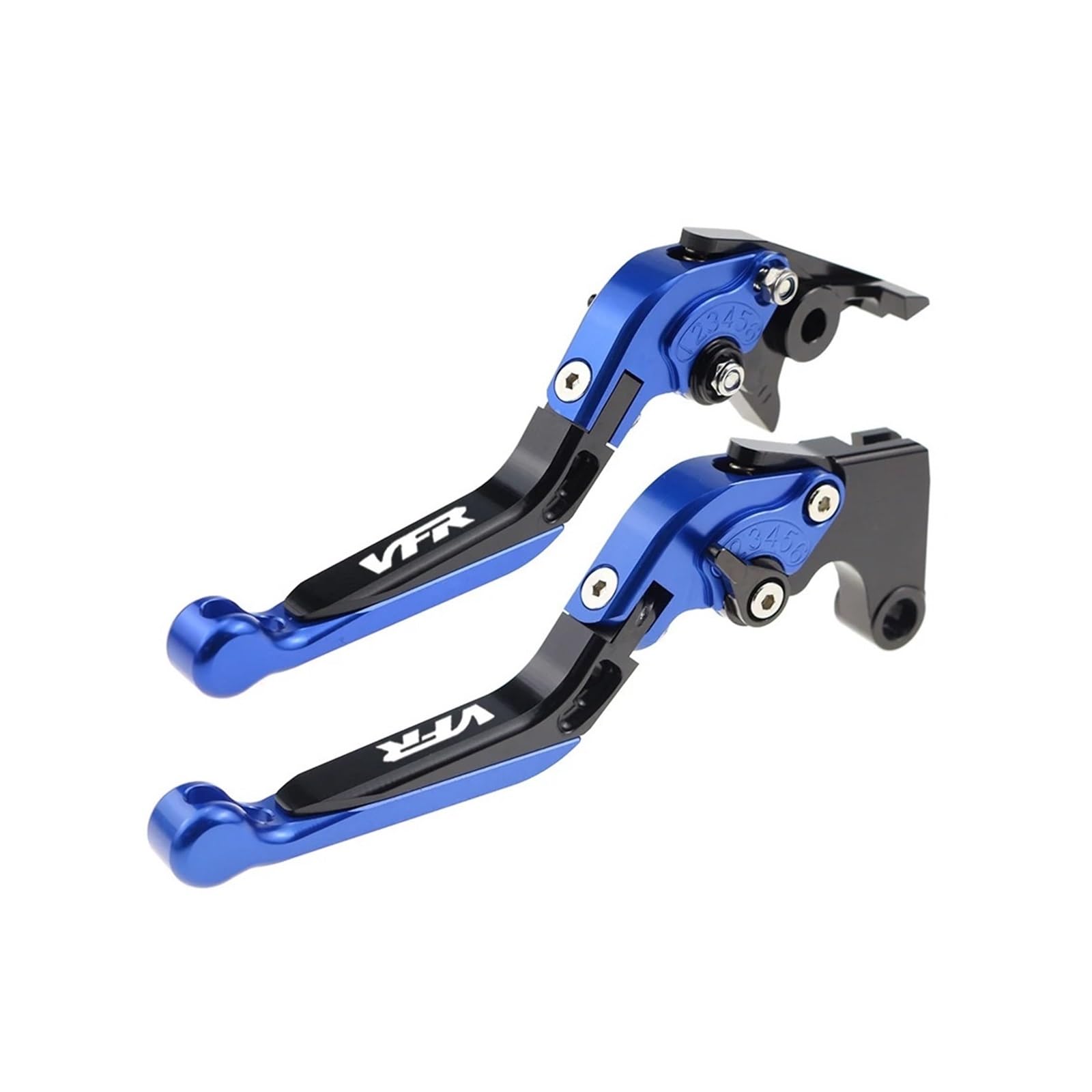 Yxbswbjd 29 Aluminum Alloy Folding Brake Lever For Vfr750/800 Motorcycle Folding Extendable Brake Clutch Levers Set(29)
