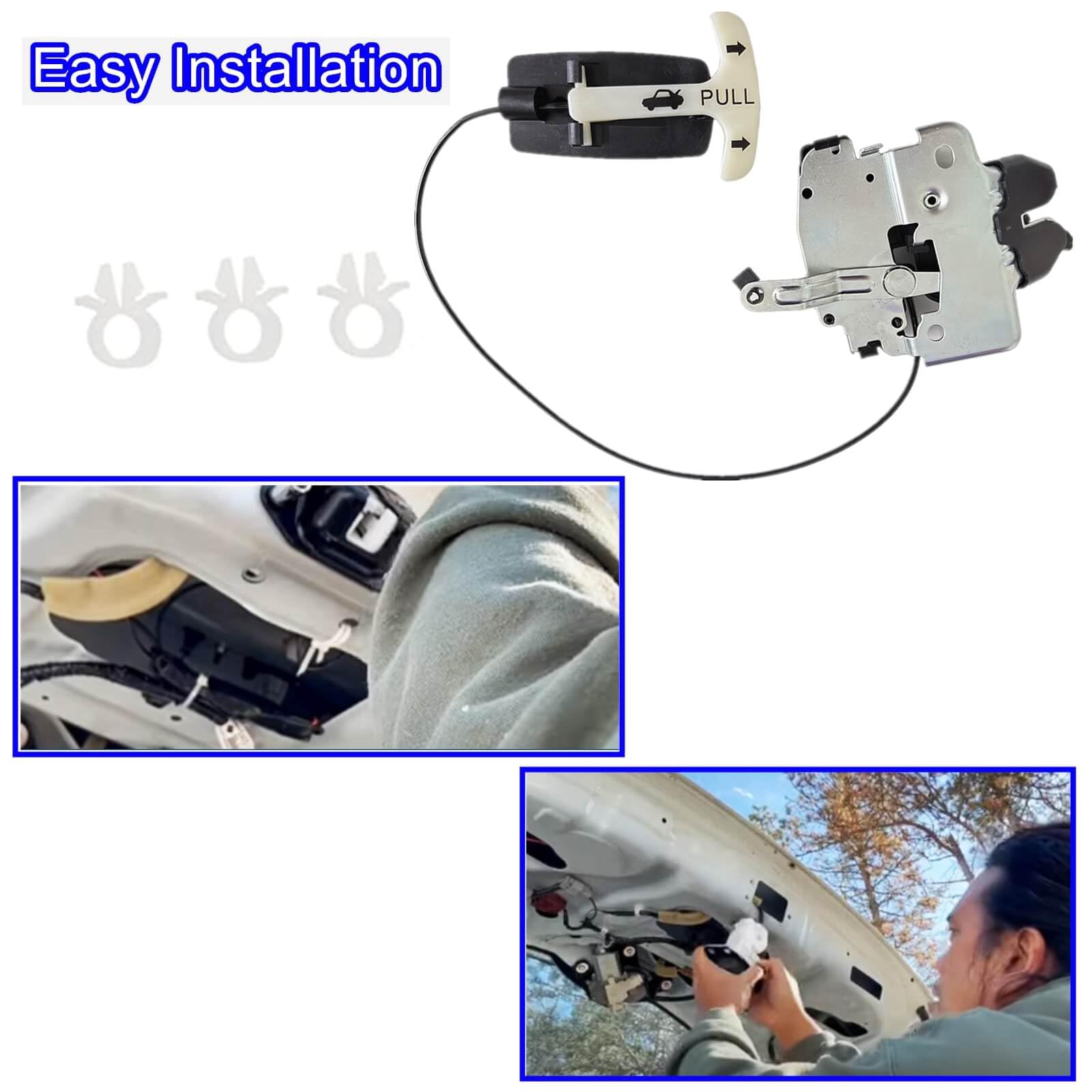 Predep - Actuador De Tapa De Bloqueo De Maletero Trasero Compatible Con Nissan Sentra 2007-2012 Reemplazar 84630-ET02A