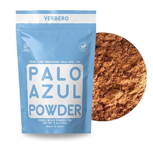 Miniatura 2 de Yerbero - Té de hierbas en polvo prémium de Palo Azul de 6 onzas (6.00 oz)  Madera de riñón (palo azul)  Hace más de 60 tazas  Bolsa resellable
