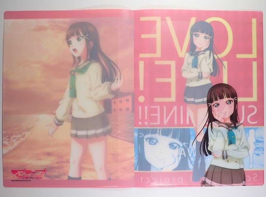 ラブライブ!シャンシャインクリアファイルホルダー ラブライブ！サンシャイン!!』クリアファイルホルダー AZALEA