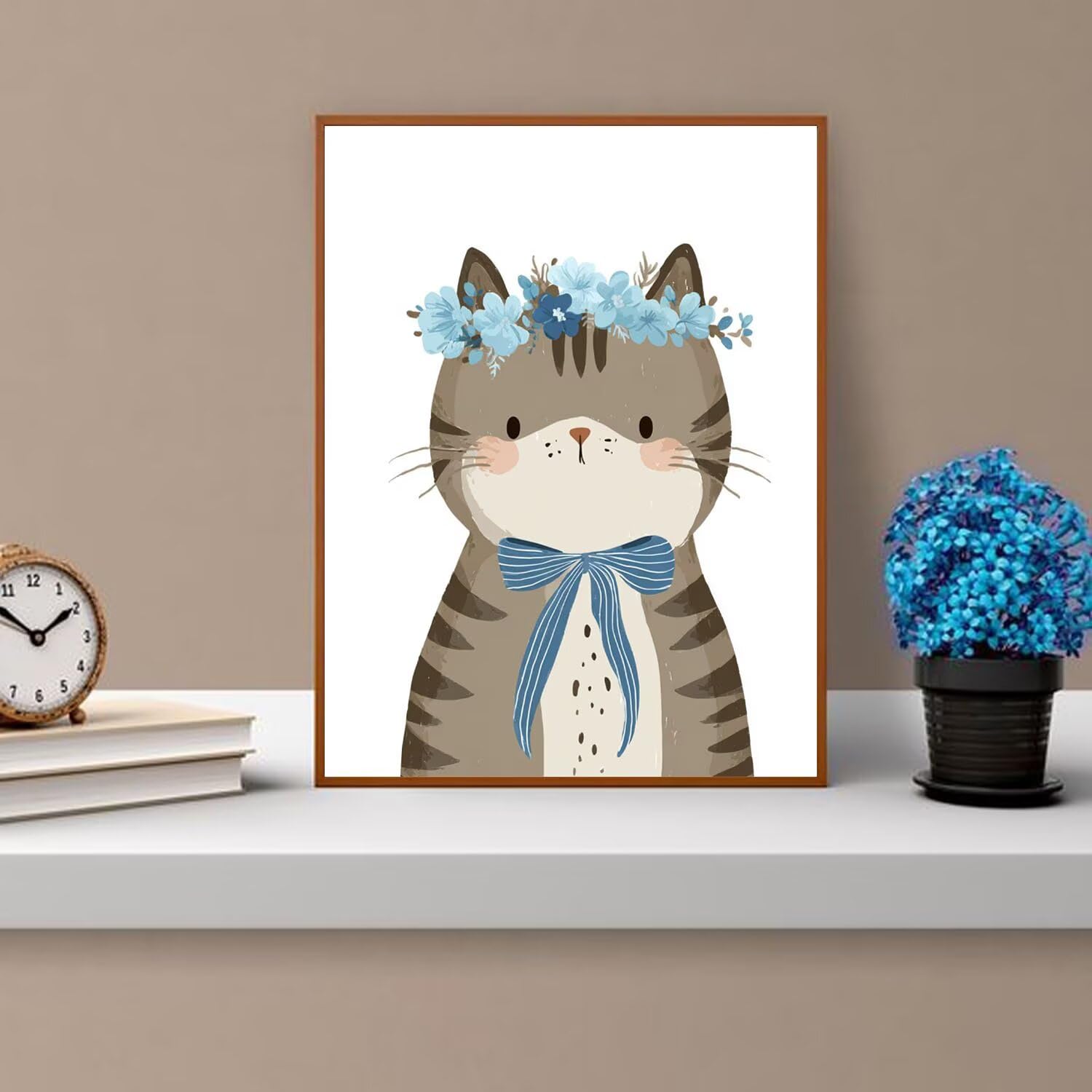 Dipingere con i Numeri Adulti Fiori, Cartoni animati Dipingere con i Numeri Bambini DIY Kit, Set Premium con Pennelli, Decorazione Casa & Creativo Regalo, Attività di Tempo libero 90x120cm z-170