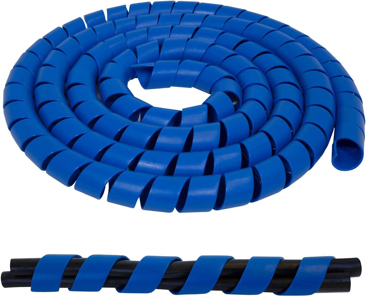 Tectran ABS ARTICFLEX™ 3-in-1 Airpower Line Brake Assembly Set | Flexible Grips | Tractor-Trailer Hook-Up Lines | 1/2" NPT Fittings | Quick Installation (20' Length)