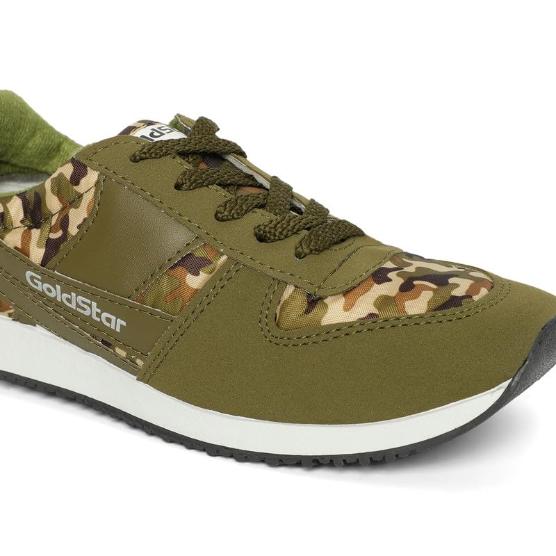 Image of GOLDSTAR 602 Men's Stylish Casual Sneakers Shoes | Lace-Up Lightweight Sports Running Shoes for Men | Comfortable Walking,Runing Gym Training, Jogging, Footwear