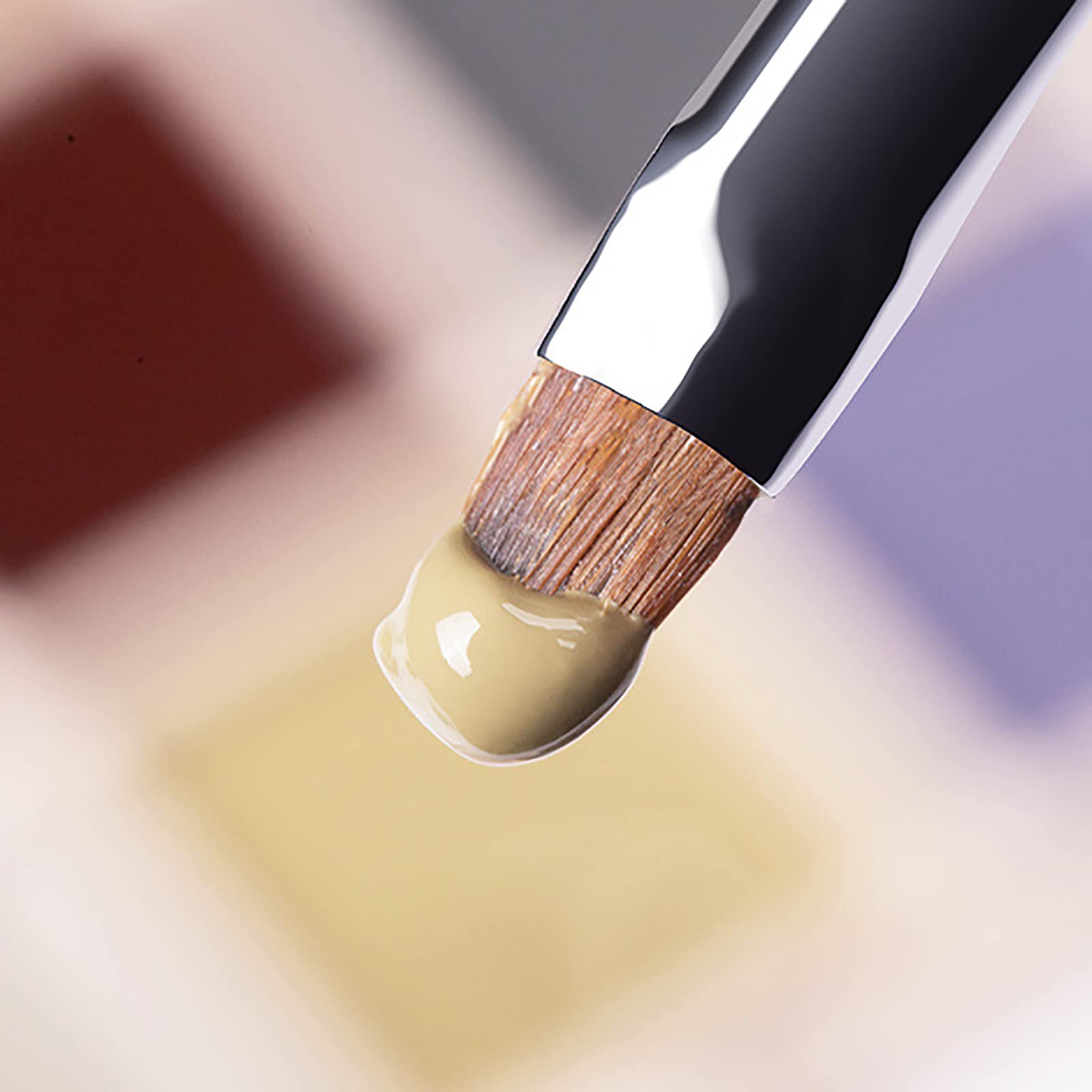 Esmalte de Uñas de Gel en Crema 12 Colores Paleta de Barro de Pintura de Uñas Curada con un Cepillo de Uñas Gel de Crema Kit de Manicura de Salón de Arte de Pintura DIY