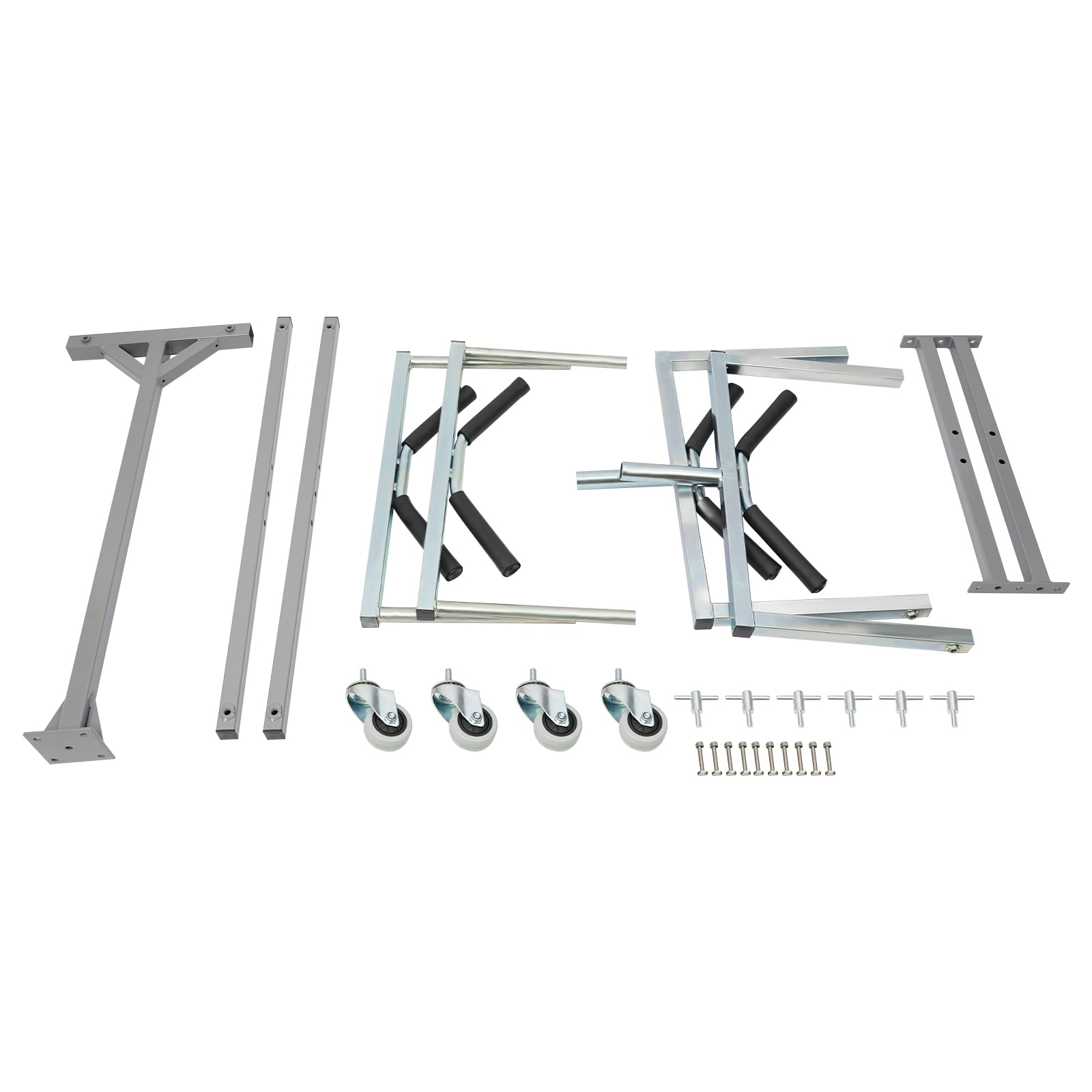 60 kg Felgenlackierständer con 360° Drehbaren Mounts con 4 ruedas, acero Autostoßstange Lackierständer para 2 llantas