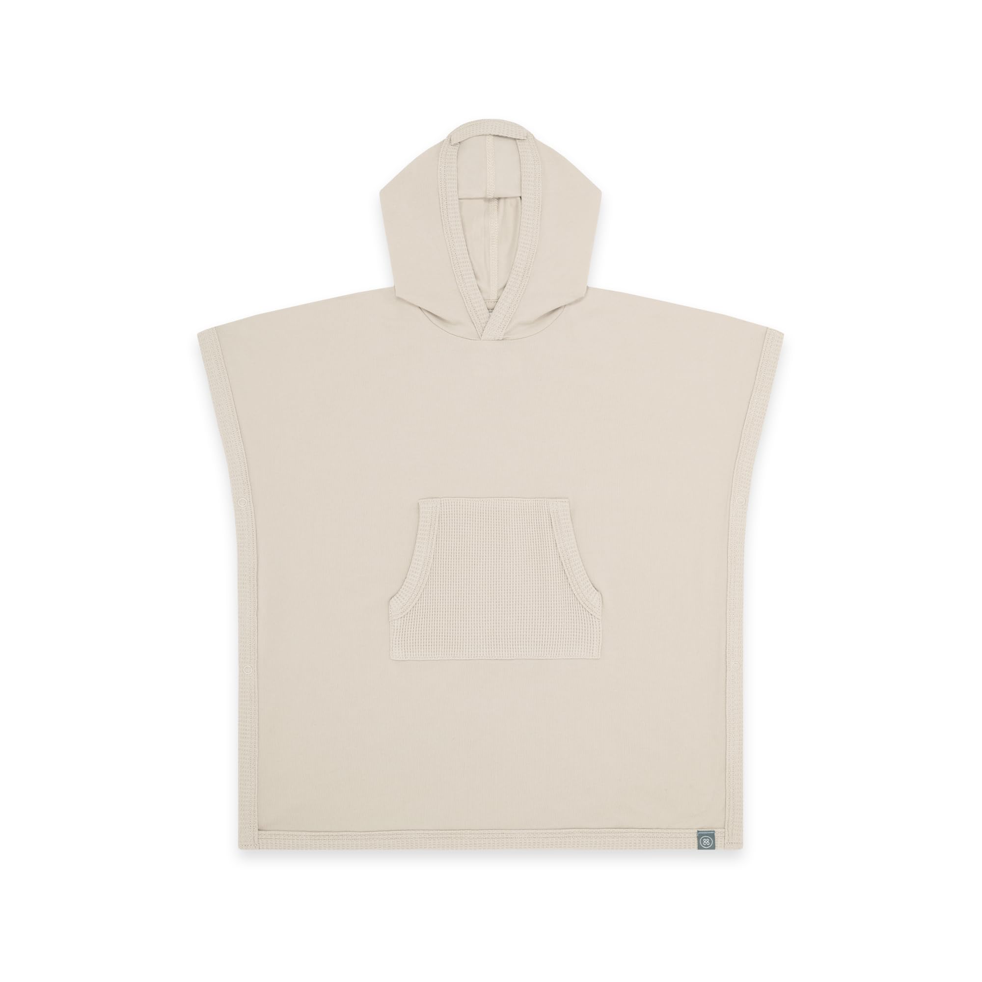 emma & noah UV-Poncho für Kinder, UPF 40+, geprüft nach EN 13758, mit Kapuze, ohne Chemie, aus Bio-Baumwolle & Bambus-Viskose