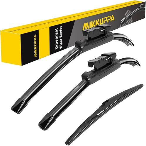 Vista 75 de MIKKUPPA Limpiaparabrisas de 26 pulgadas + 23 pulgadas + 12 pulgadas, repuesto para Mercedes-Benz 2013-2016 GL350 GL450, 2012-2015 ML350 ML550 ML63