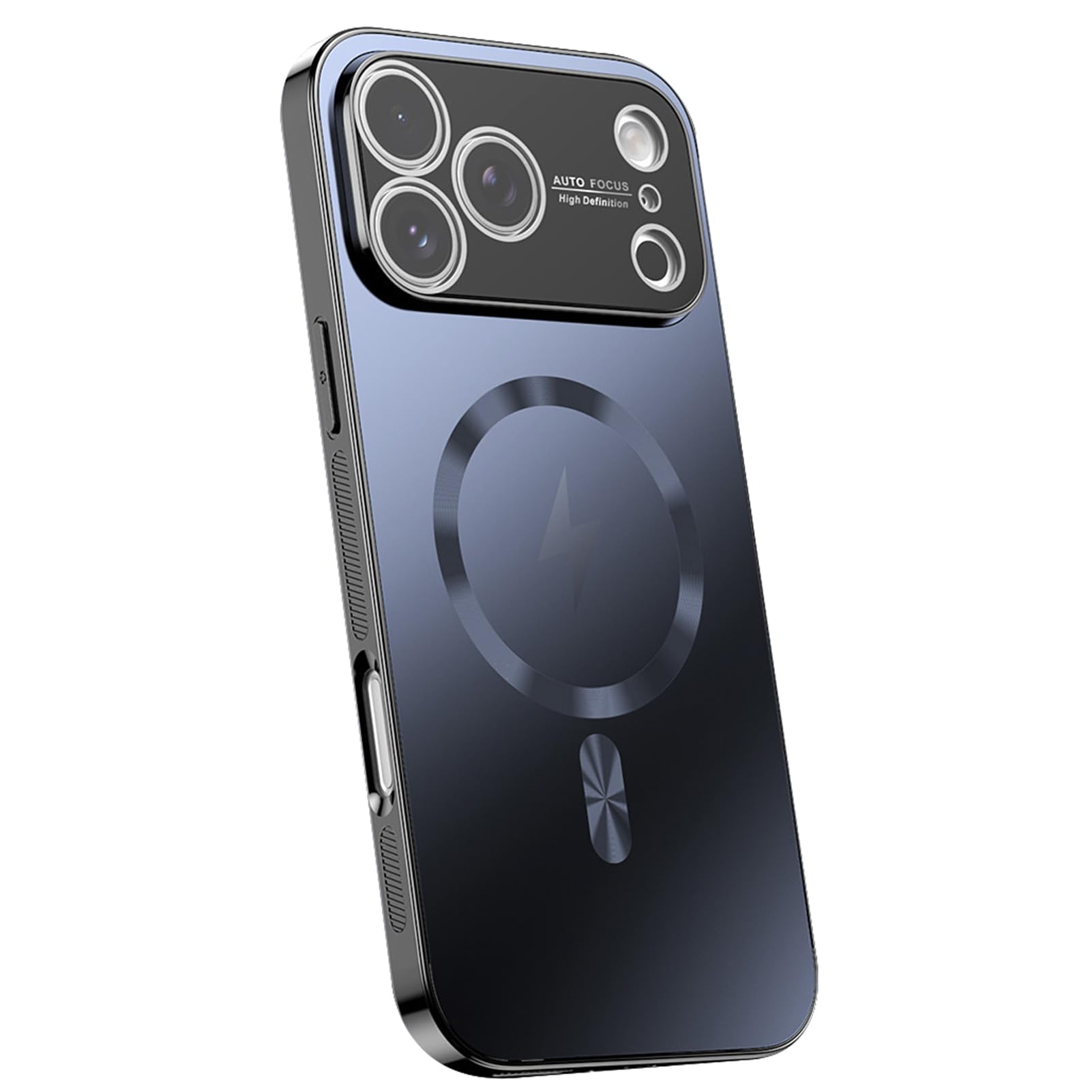 Coque iPhone 17 Air noire mate au design minimaliste raffiné