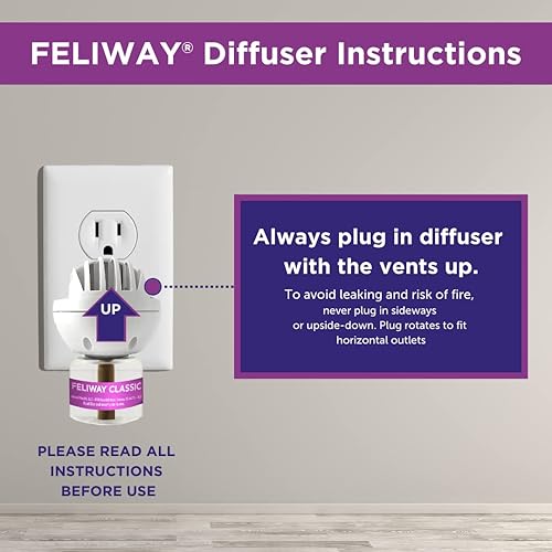 Miniatura 5 de Ceva Feliway Difusor enchufable para gatos Púrpura