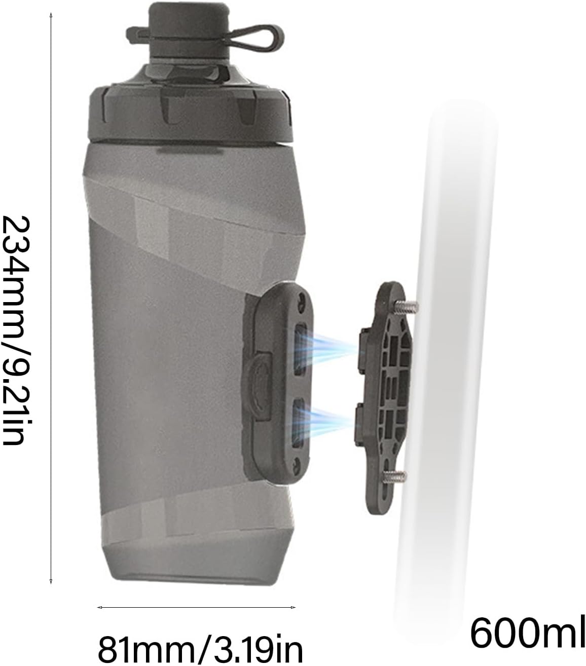 サイクリング ウォーターボトル ジム アウトドア スポーツ バイク ケトル ポータブル ドリンクカップ 漏れ防止 サイクリング アク