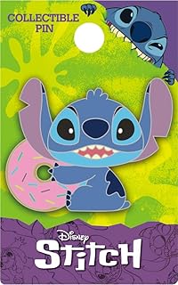 Stitch with Donut Enamel Pin
