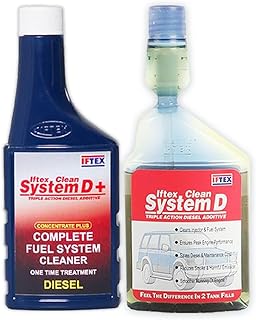 Iftex System D+ 300 ml and D 250 ml Diesel Additive/Injector Cleaner/Treats 350 L Diesel Cars and SUV's/Keeps Engine Clean... Price In India