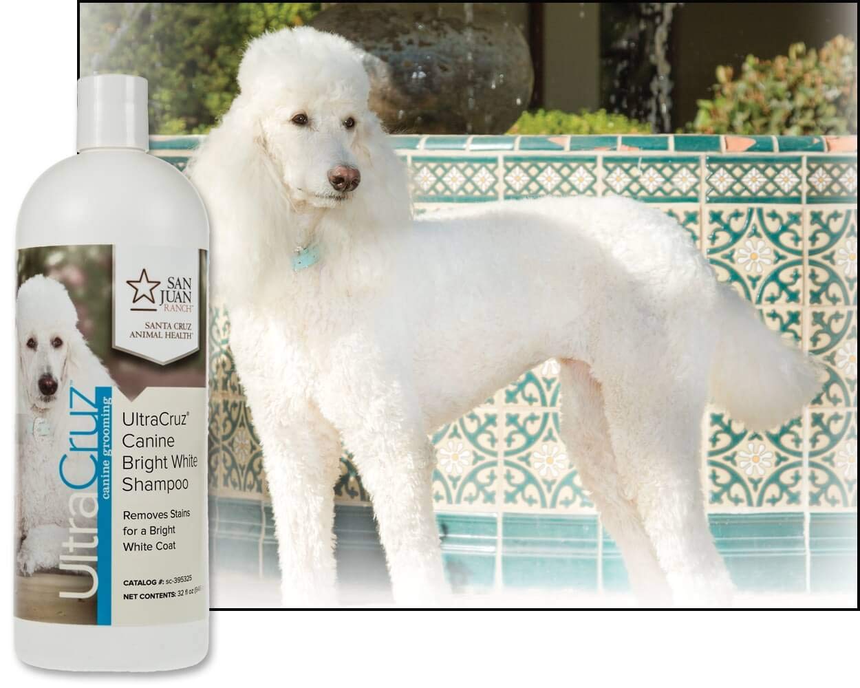 UltraCruz® Canine Bright White Szampon dla psów, 32 uncje