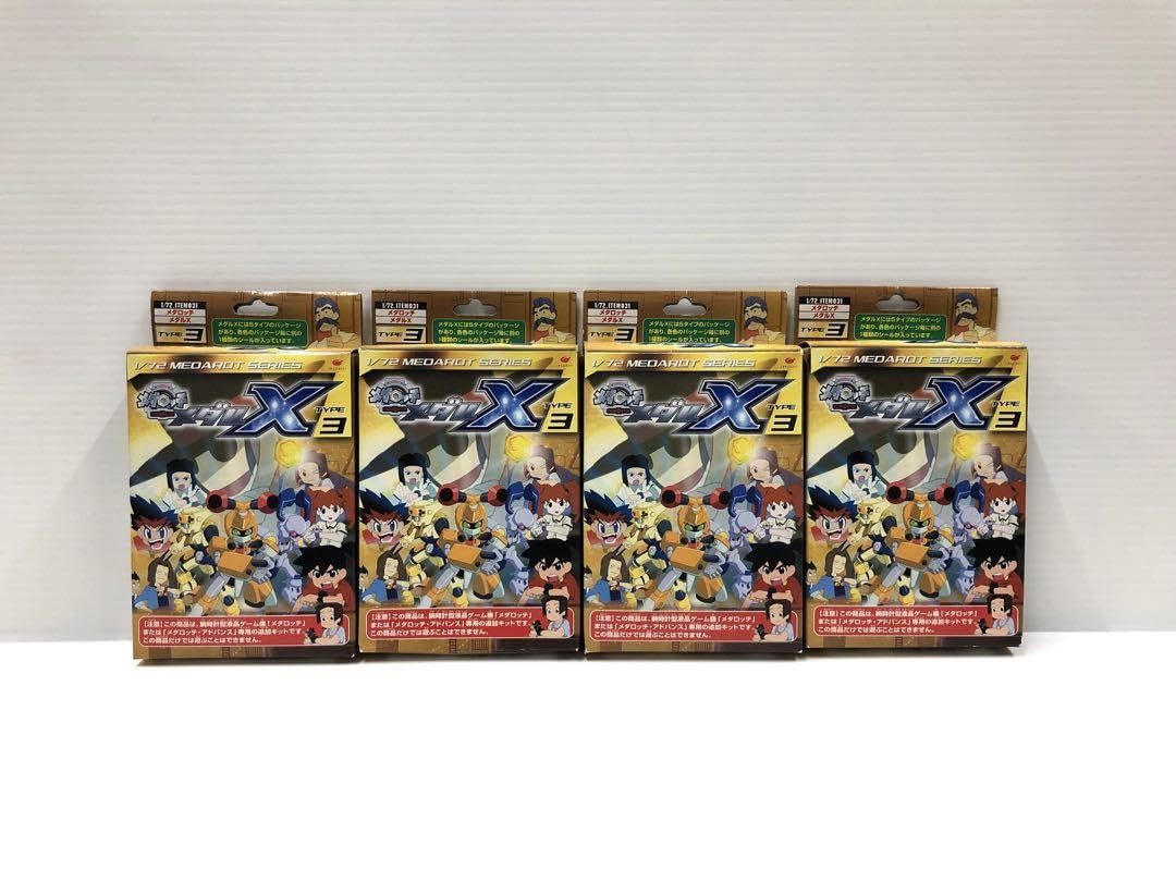 【レア】メダロット メダロッチ メダルX 3種類セット メダル 未開封 Amazon.co.jp: 【レア】メダロッチ メダルX TYPE3 4ボックス