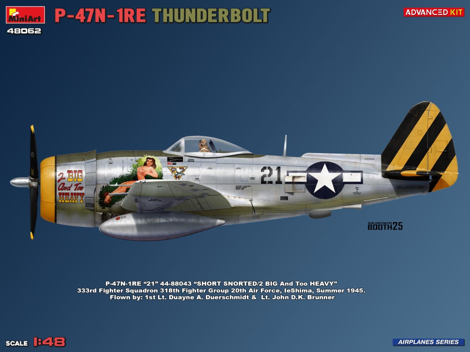 Amazon | ミニアート 1/48 P-47N-1RE サンダーボルト アドバンスト