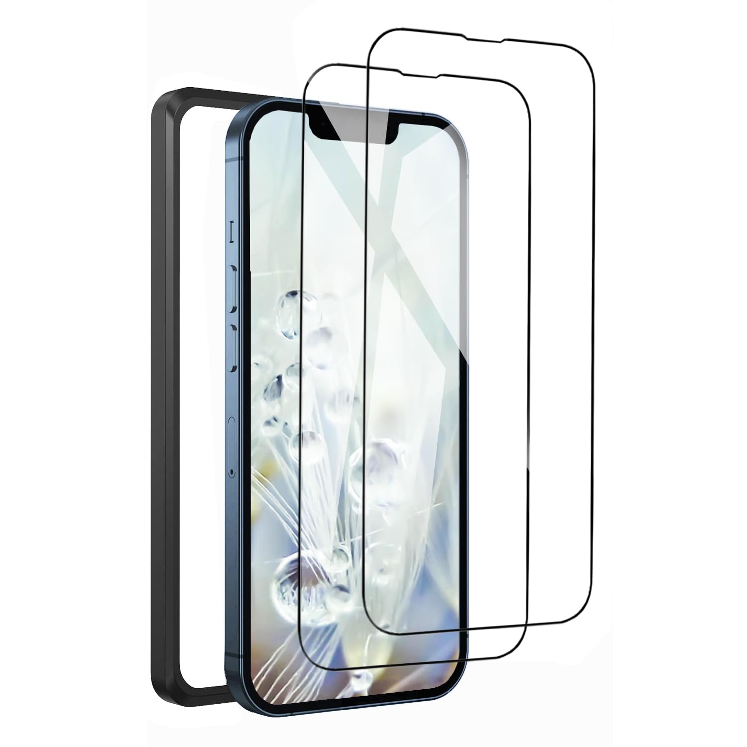 Amazon | iPhone 13 Promax 用 強化ガラスフィルム 6.7インチ 高透過率