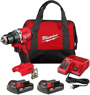 Milwaukee Electric - M18 Compact BRUSHLESS 1/2 INCH Drill/Driver KIT