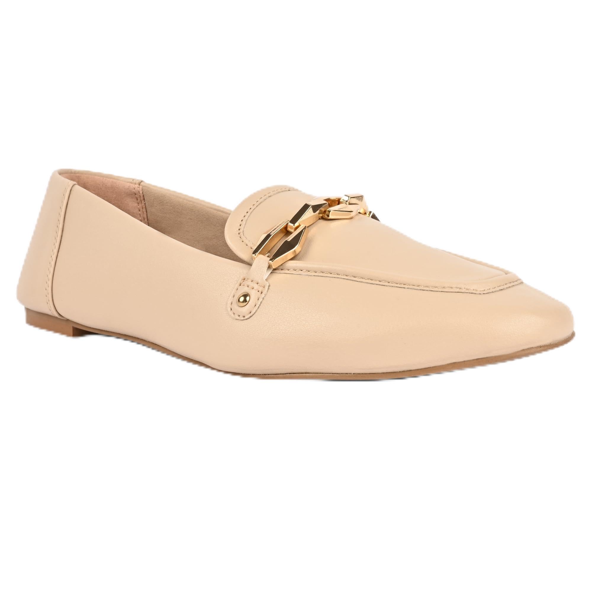 call it spring Women's Beige Loafers-picture-10