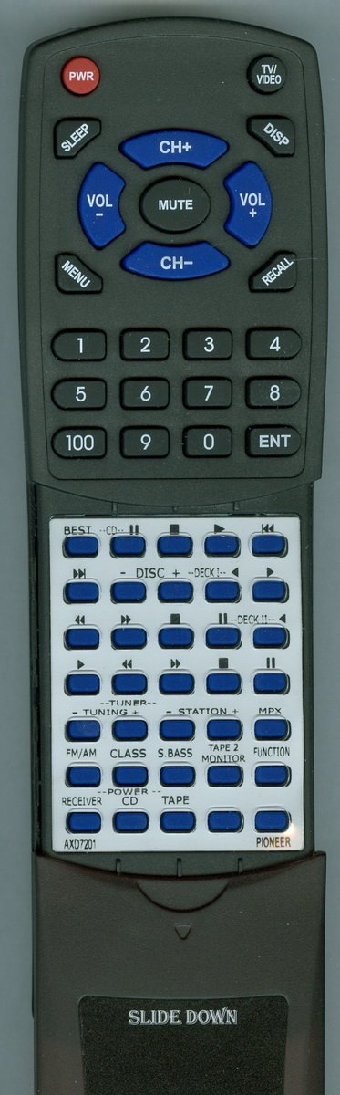 Amazon.com: Replacement Remote Control for Pioneer AXD7201