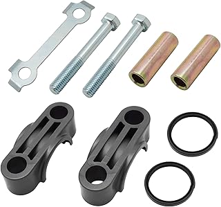 Steering Stem Bushing Collar Seal Washer Kit for Yamaha Grizzly Big Bear Banshee Warrior Raptor Wolverine YFZ450 Kodiak Bruin Blaster Timberwolf Breeze Champ Badger