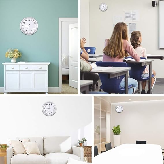 Wall Clock with Hidden ,Private Storage Secret Clock with Compartment Unexpected Container Box for Money Stash Jewelry Valuables Cash