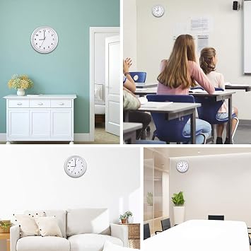 Wall Clock with Hidden ,Private Storage Secret Clock with Compartment Unexpected Container Box for Money Stash Jewelry Valuables Cash