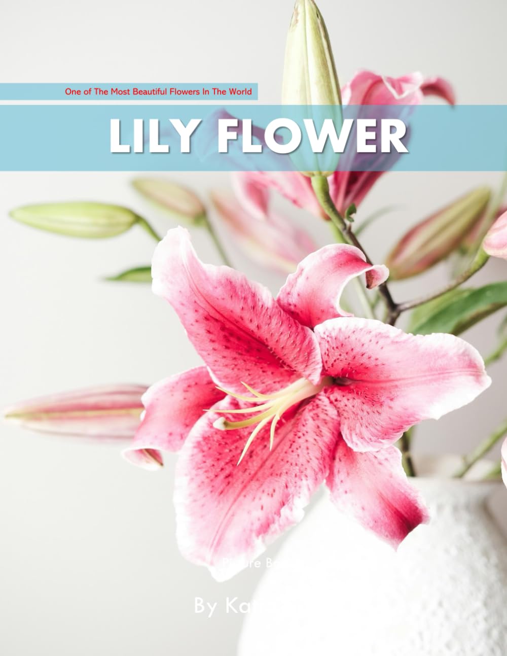 Lily Flower: A perfect Coffee Table Picture Book - For Flower Enthusiasts and Gardeners .