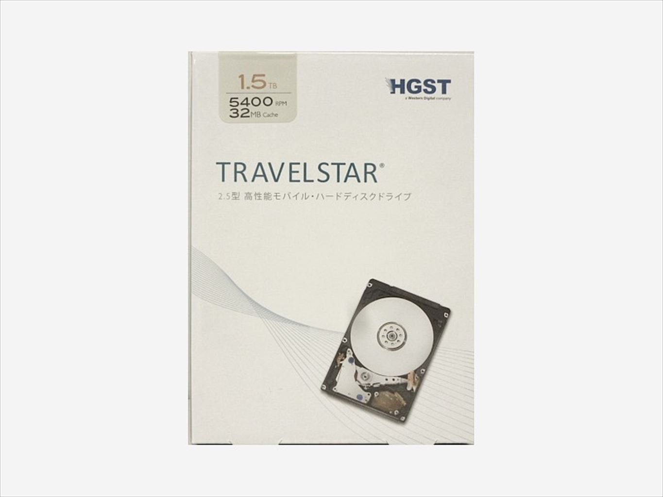Amazon | HGST Travelstar パッケージ版 2.5inch 1.5TB 5400rpm 32MB  